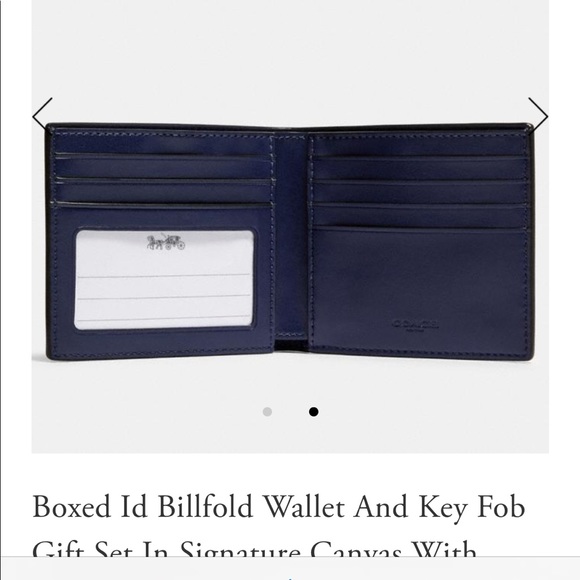 LAST1️⃣ COACH Wallet Gift Set Signature CAMO Canvs - Picture 2 of 6